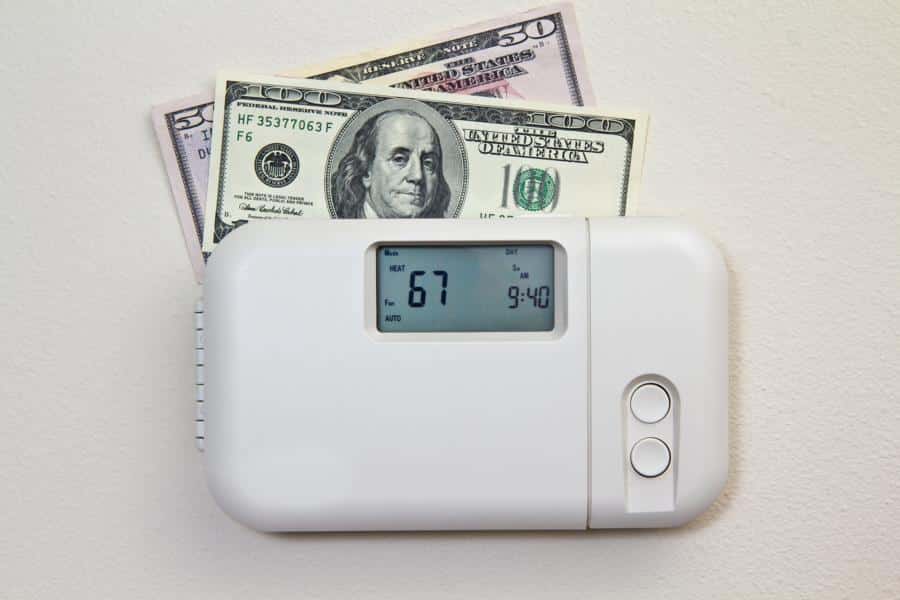Heizkosten sparen; Geld über Thermostat